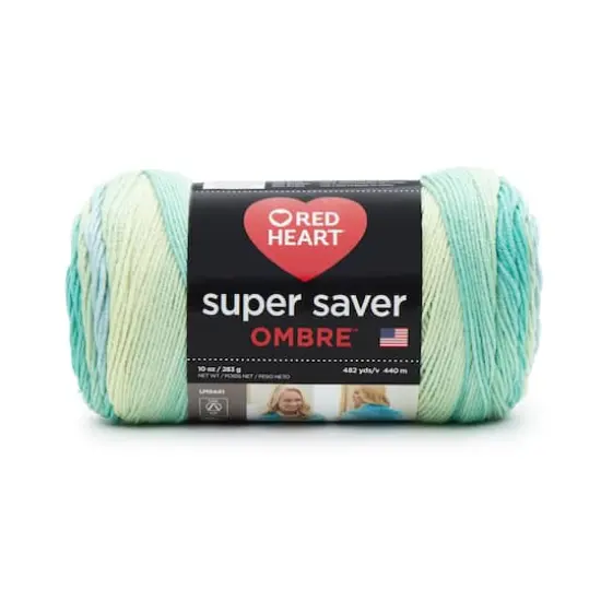 Red Heart&reg; Super Saver Ombre&trade; Yarn Seaside {1}