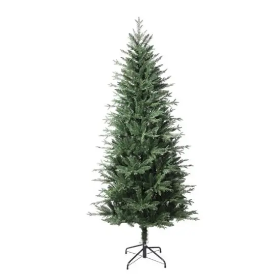 6.5ft. Pre-Lit Ashville Fir Artificial Christmas Tree, Color Changing LED Lights {4}