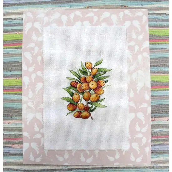 MP Studia Sea Buckthorn Mood Cross Stitch Kit {5}