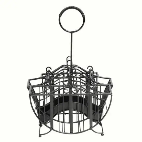 Picnic & Flatware Caddy Multifunctional Basket, 3ct. {3}