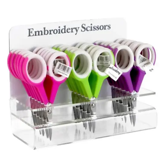 Allary&reg; Ultra Sharp Embroidery Scissors, 18ct. {1}