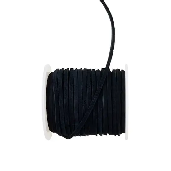 Black Soft Suede Lace Cording by Bead Landing&trade; {5}