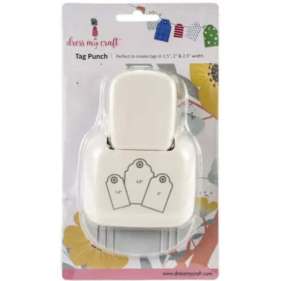 Dress My Craft&reg; Rounded Tag Punch {1}