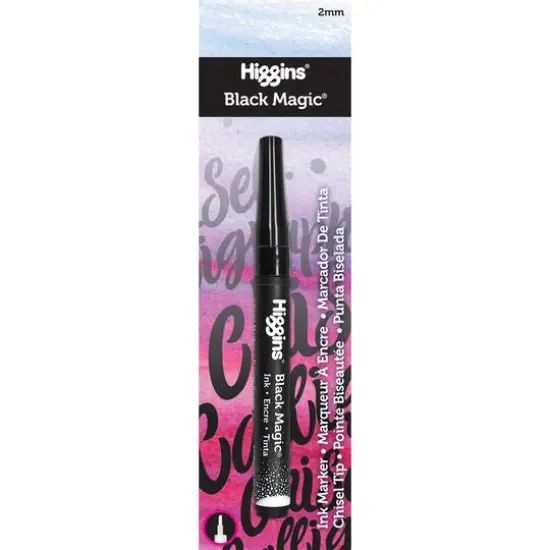 Higgins&reg; Black Magic&reg; Chisel Tip Ink Pump Marker, 2mm {1}