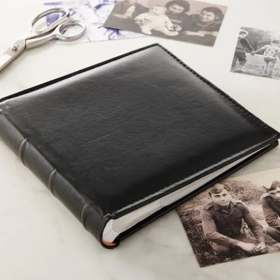 Recollections&reg; Black Bamboo Photo Album {3}