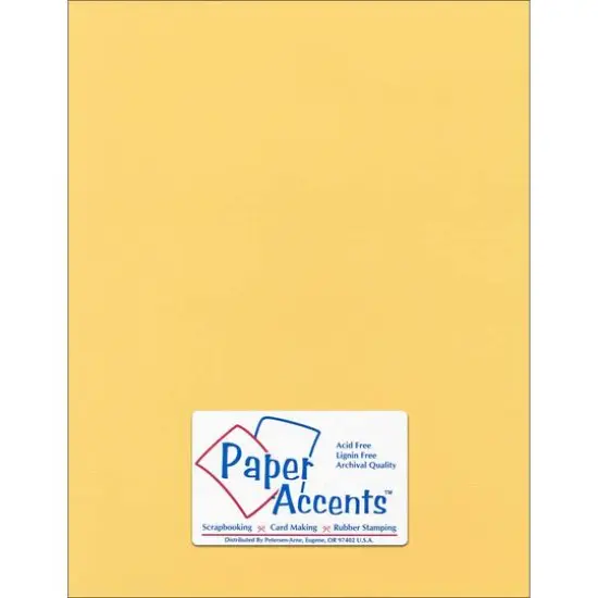 PA Paper&trade; Accents 8.5" x 11" 80lb. Canvas Cardstock Paper, 25 Sheets Tuscan Sun {1}