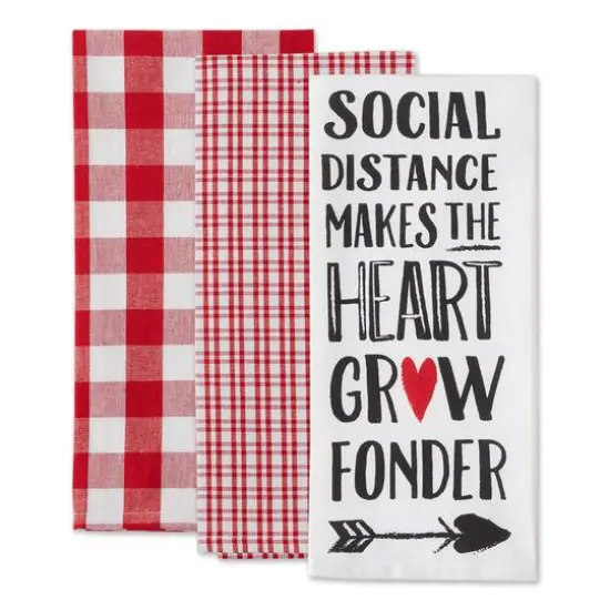 DII&reg; Social Distance Dishtowel Set {3}
