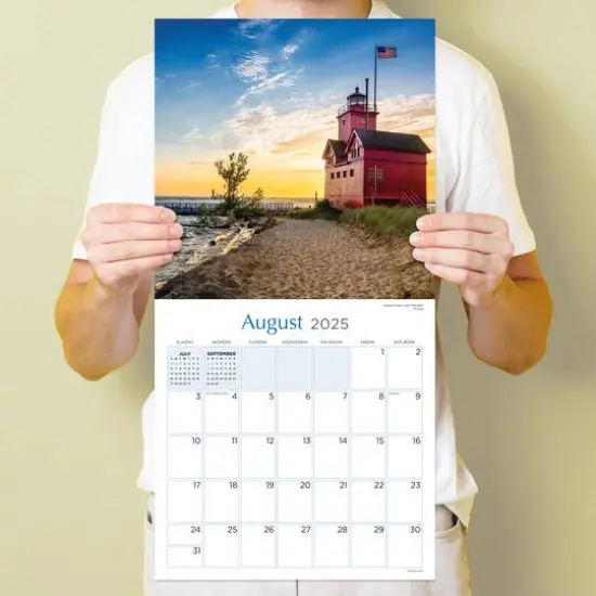 TF Publishing 2025 Lighthouses Wall Calendar {5}