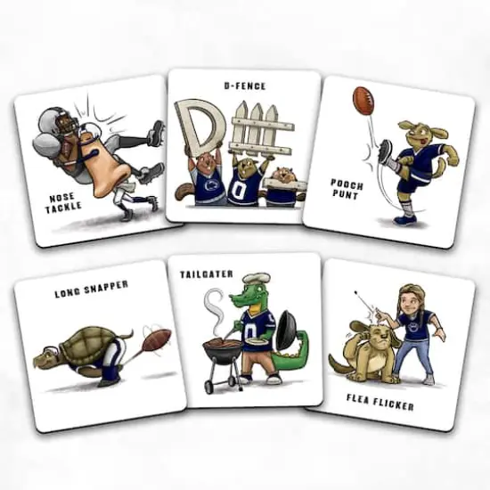 College Team Licensed Memory Match Game Penn State Nittany Lions {5}