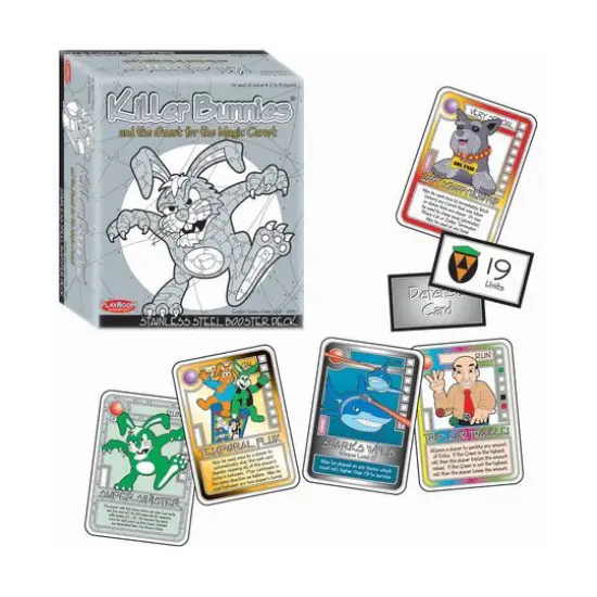 Killer Bunnies&reg; and the Quest for the Magic Carrot: Stainless Steel Booster Deck {3}