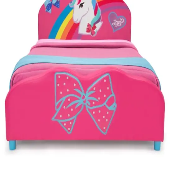 JoJo Siwa Upholstered Twin Bed {4}