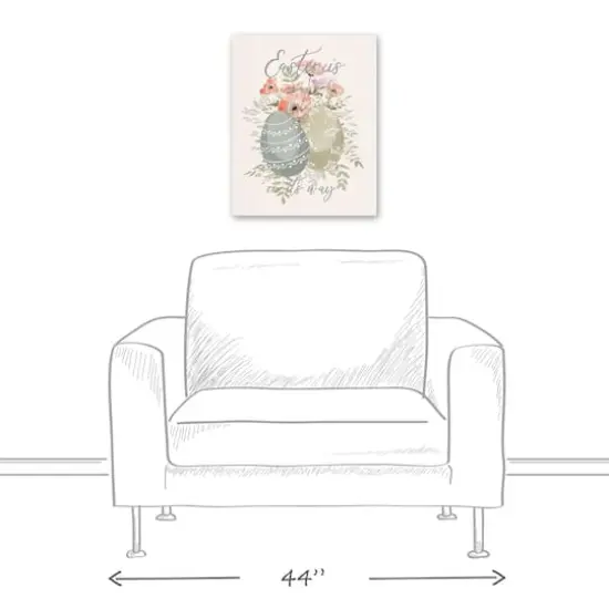 Easter On Its Way 2 16" x 20" Canvas Wall Art {6}