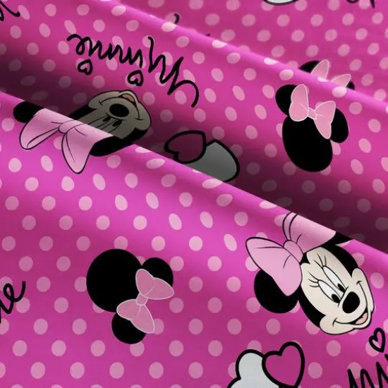 Springs Creative Disney&reg; Minnie Heads on Pink Fleece {3}