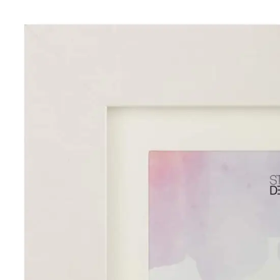 Simply Essentials&trade; 4" x 6" White Frame with Mat by Studio D&eacute;cor&reg; {5}