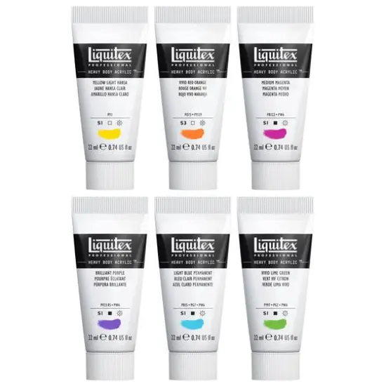 Liquitex&reg; Professional Heavy Body Vibrant Set {4}