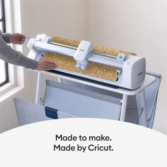 Cricut&reg; Smart Iron-On&trade; Glitter, 25" x 12ft. Gold {5}