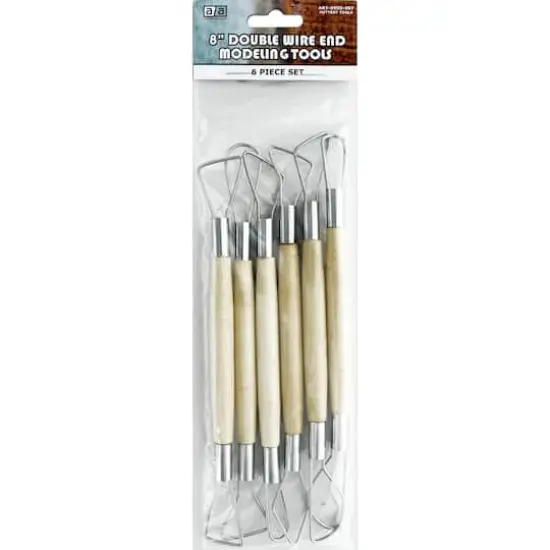 Art Advantage&reg; 8" Double Wire End Modeling Tool Set {1}