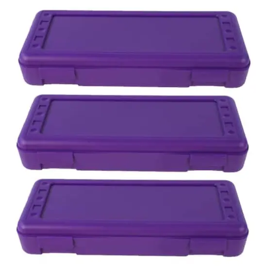 Romanoff&reg; Ruler Boxes, 3ct. Purple {1}