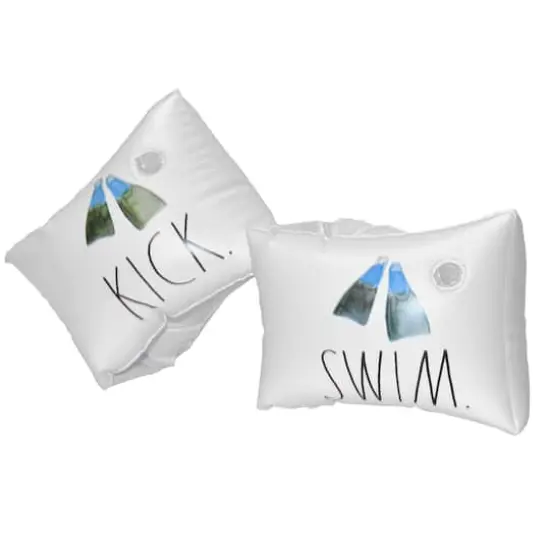 Rae Dunn Swim Kick Play Water Wings & Beach Ball Set {5}