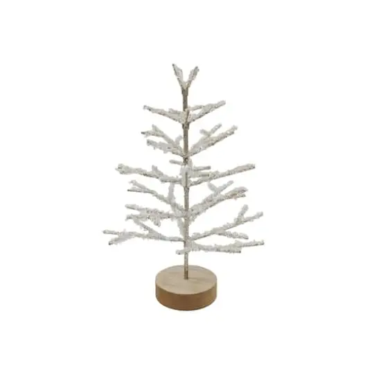 9" Frosted Twig Tree Tabletop D&eacute;cor by Ashland&reg; White {1}