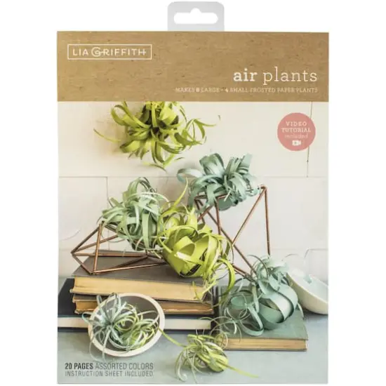 Lia Griffith Paper Stack 8.5" x 11" 24 ct. Airplants {1}