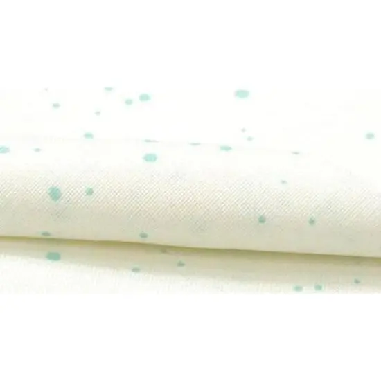 Zweigart&reg; Murano Splash 32 Count Antique White with Mint Splash Pre-Cut Fabric {4}