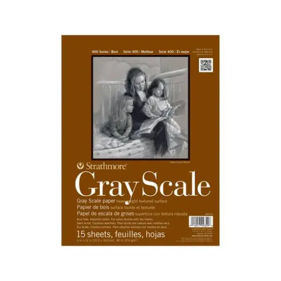 Strathmore&reg; 400 Series Gray Scale Pad {2}