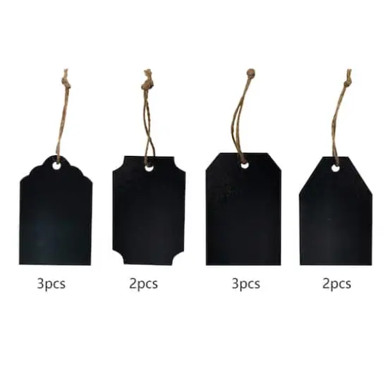 Mixed Black Chalkboard Tags, 10ct. by Make Market&reg; {3}