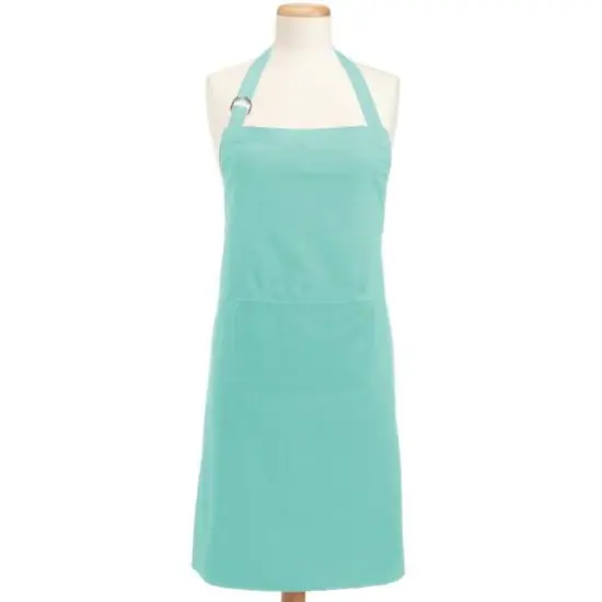 DII&reg; Chino Chef Apron Aqua {7}