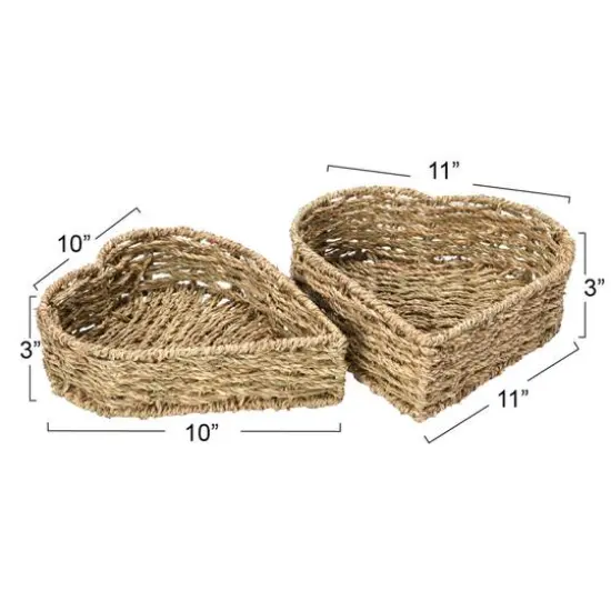 Household Essentials Nesting Heart Baskets {4}