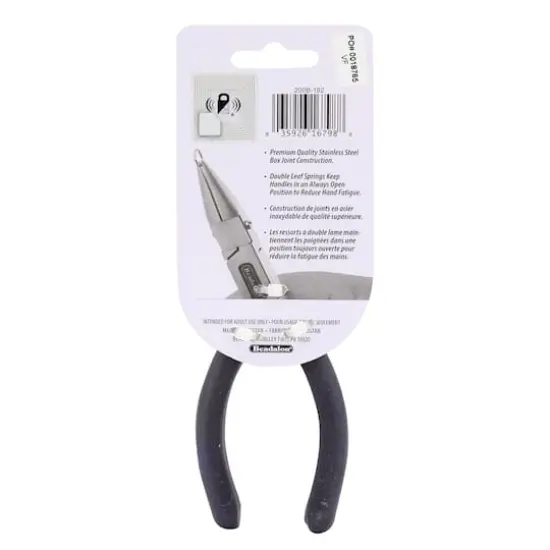 Beadalon&reg; Professional Series Nylon Inner Jaw Chain Nose Pliers {7}