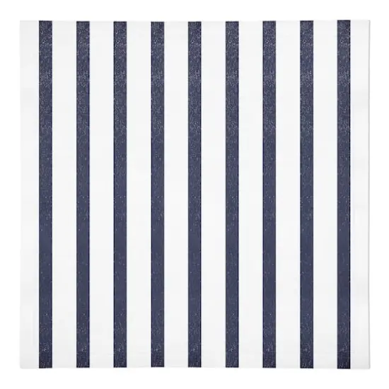 Sea Stripes 10" x 10" Poly Twill Napkin {1}