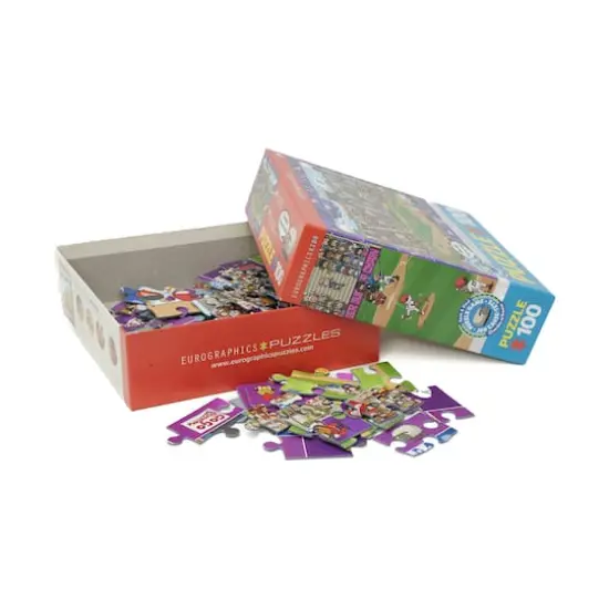 Spot & Find Puzzle Game - Baseball: 100 Pcs {5}
