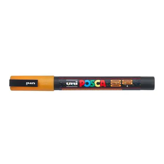 Uni POSCA PC-3M 8 Color Fine Tip Glitter Paint Marker Set {4}