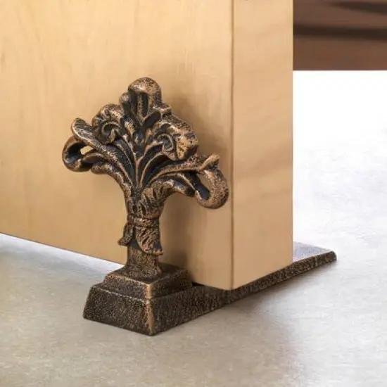 5.5" Fleur-De-Lis Door Stopper {3}