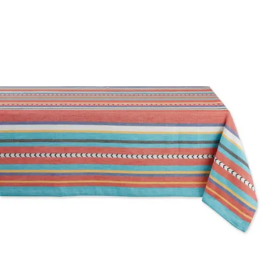 Verano Stripe Tablecloth 52" x 52" {1}