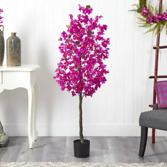 5ft. Bougainvillea Artificial Tree {4}