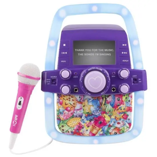 Shopkins Flashing Light Karaoke System {1}