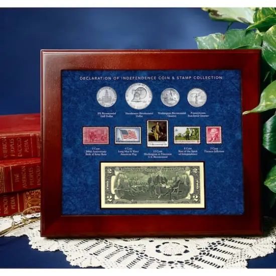 Declaration of Independence Coin and Stamp Collection {4}
