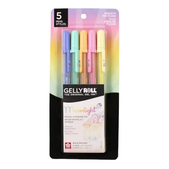 Gelly Roll&reg; Moonlight Bold Pastel & Opaque Gel Pen Set {7}