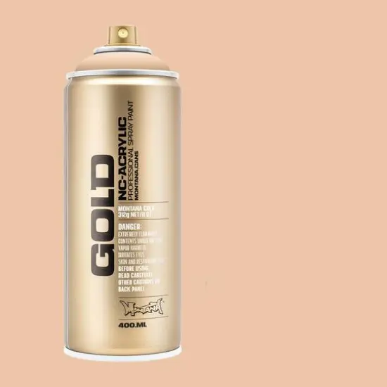 Montana&trade; Gold Acrylic Professional Spray Paint G1420 Cappuccino {4}