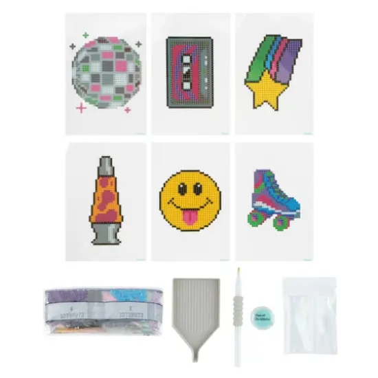 Pop Art Diamond Art Sticker Kit by Make Market&reg; {3}