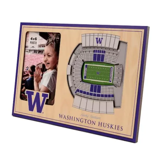 College Football 3D StadiumViews Picture Frame Washington Huskies {1}