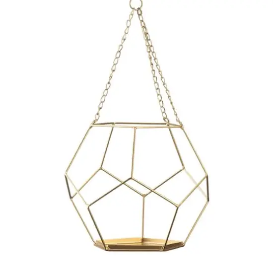 9" Hanging Geometric Plant Holder {1}