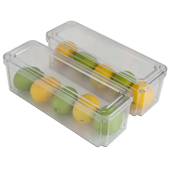 Kitchen Details Clear 8 Piece Refrigerator Organizer Set {7}