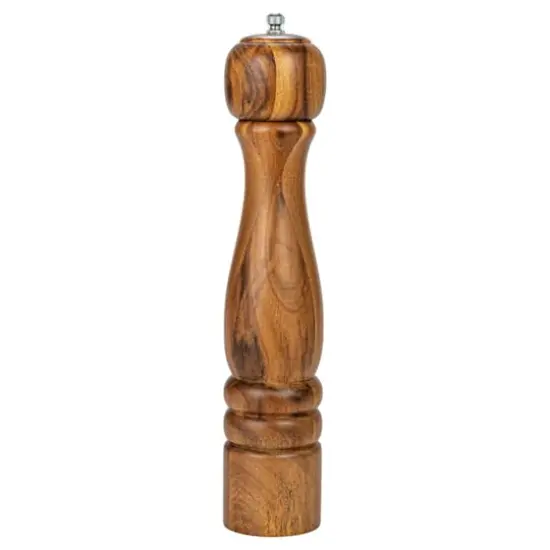 Hello Honey&reg; 11.5" Natural Acacia Wood Salt & Pepper Mill {7}