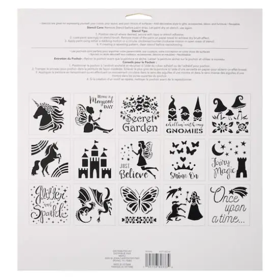 Fantasy Stencils by Craft Smart&reg;, 12" x 12" {5}