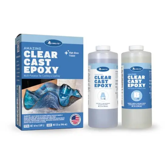 Alumilite&trade; 64oz. Amazing Clear Cast Epoxy Set {1}