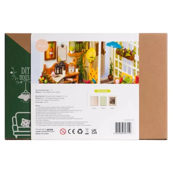 Rolife&reg; Miller's Garden DIY Miniature House Kit {18}