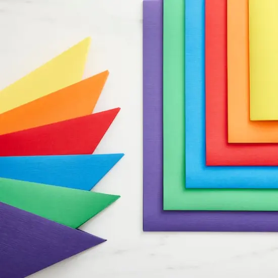 Primary 12" x 12" Linen Texture Cardstock by Recollections™, 60 Sheets {3}